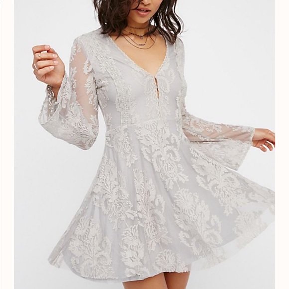 free people white lace dress